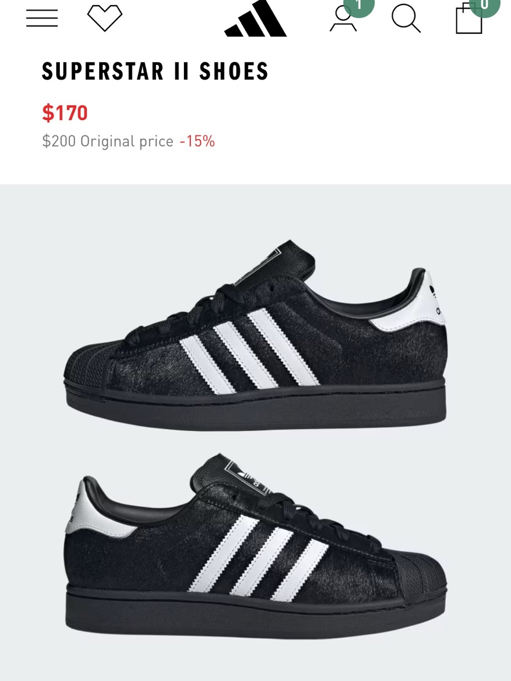 Superstar II shoes